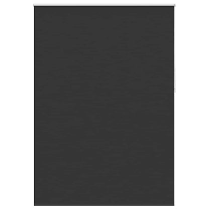vidaXL Roller blind blackout 144,4x230 cm Fabric Width 140 cm black
