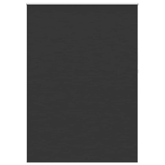 vidaXL Roller blind blackout 144,4x230 cm Fabric Width 140 cm black