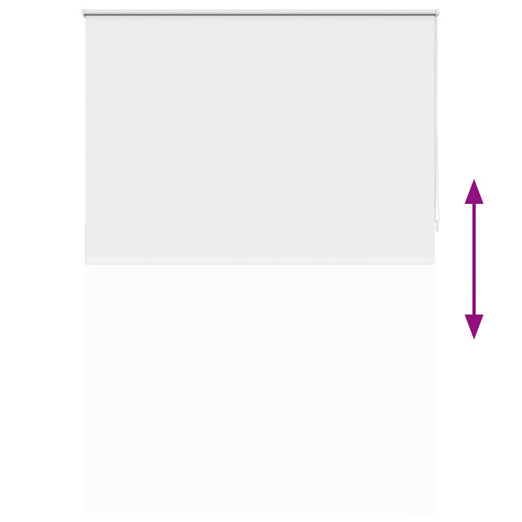 vidaXL Roller blind blackout 164.4x230 cm Fabric Width 160 cm white