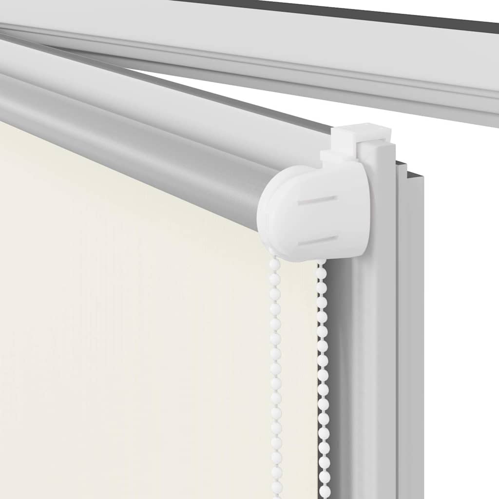 vidaXL Roller blind blackout 164.4x230cm Fabric Width 160cm off white