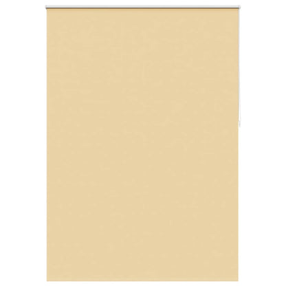 vidaXL Roller blind blackout 164.4x230 cm Fabric Width 160 cm beige