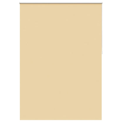 vidaXL Roller blind blackout 164,4x230 cm Fabric Width 160 cm beige