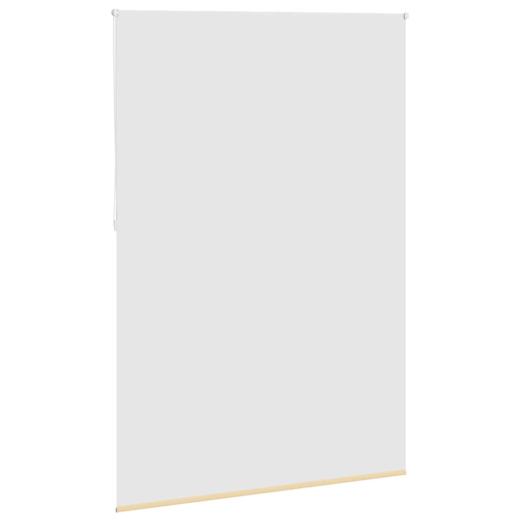 vidaXL Roller blind blackout 164.4x230 cm Fabric Width 160 cm beige