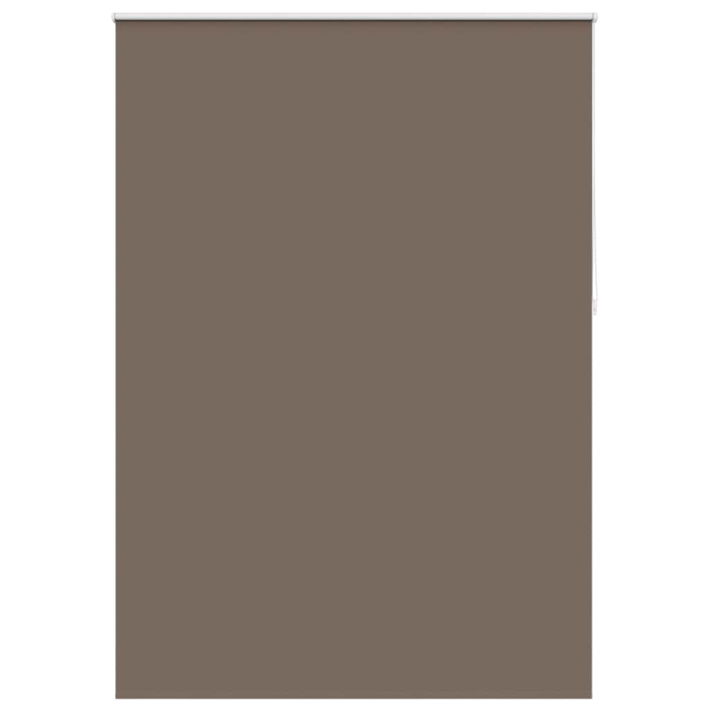 vidaXL Roller blind blackout 164.4x230 cm Fabric Width 160 cm coffee