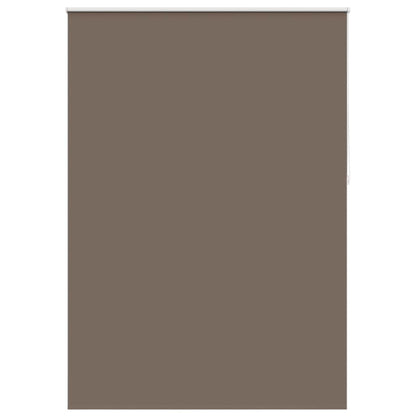 vidaXL Roller blind blackout 164.4x230 cm Fabric Width 160 cm coffee