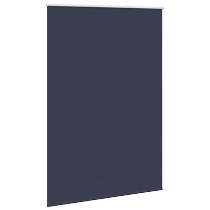 vidaXL Roller blind blackout 164,4x230 cm Fabric Width 160 cm marine