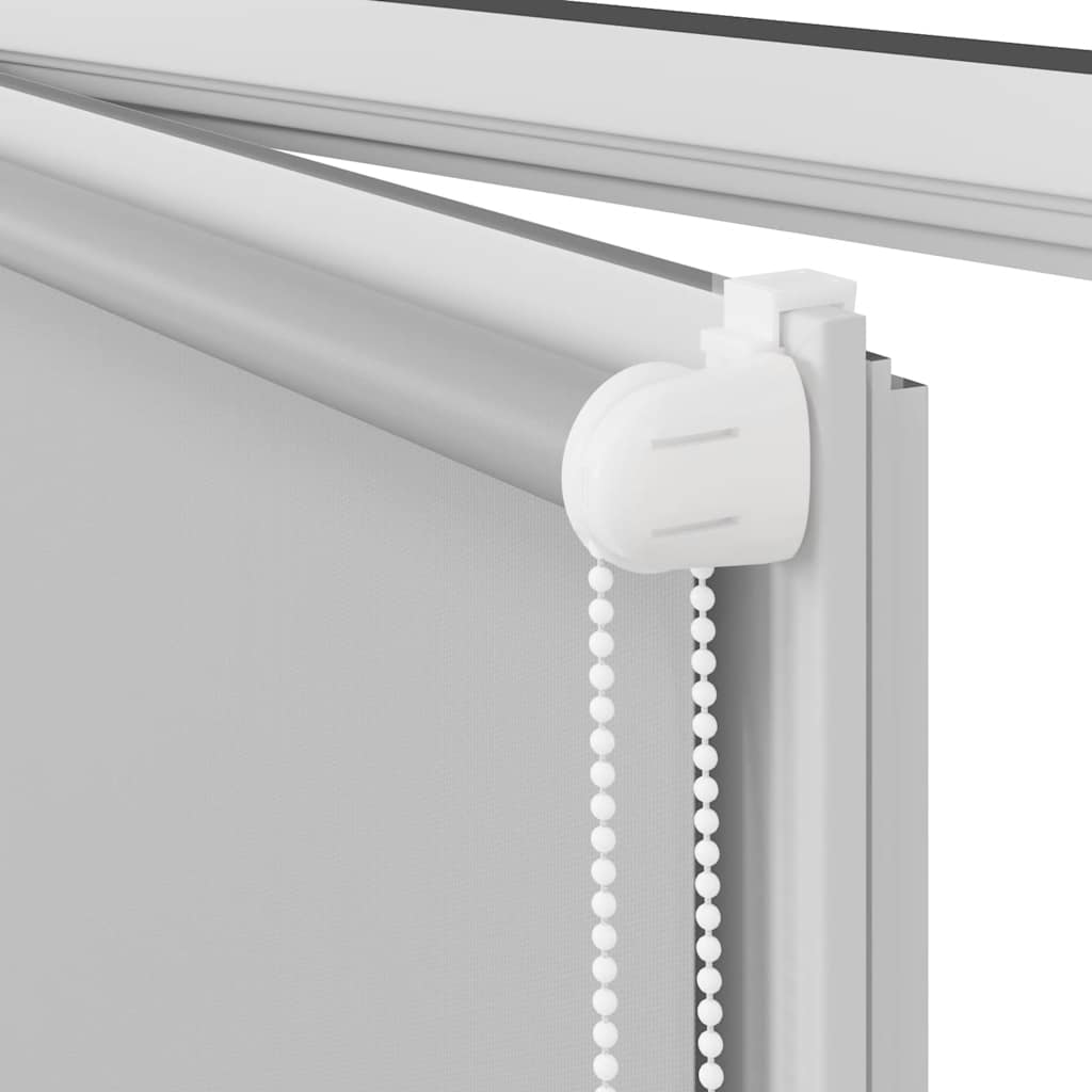 vidaXL Roller blind blackout 164,4x230 cm Fabric Width 160 cm grey