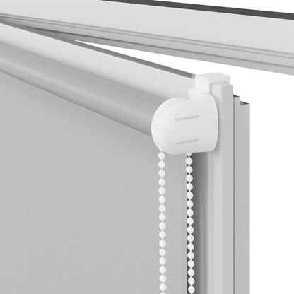 vidaXL Roller blind blackout 164,4x230 cm Fabric Width 160 cm grey