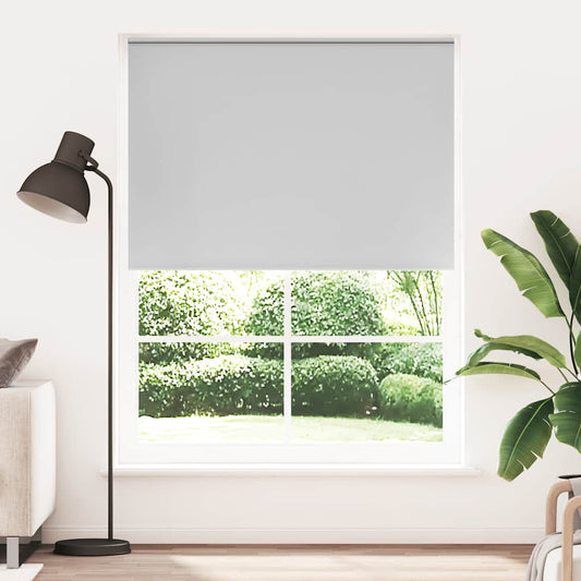 vidaXL Roller blind blackout 164,4x230 cm Fabric Width 160 cm grey