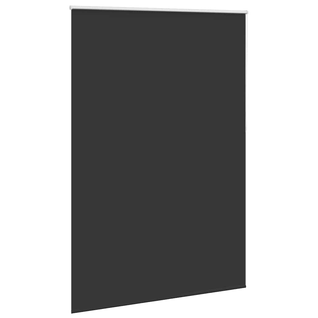 vidaXL Roller blind blackout 164,4x230 cm Fabric Width 160 cm black