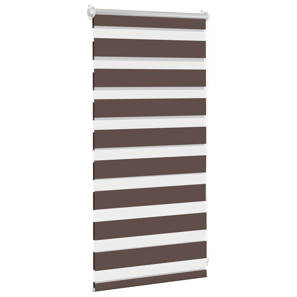 vidaXL Blind | Coffee | 100% Polyester | 40 x 100 cm | Adjustable Armrests