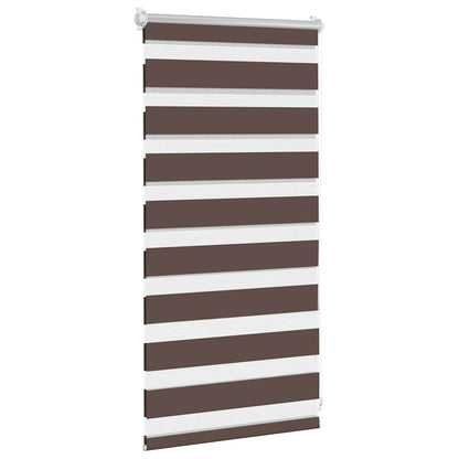 vidaXL Blind | Coffee | 100% Polyester | 40 x 100 cm | Adjustable Armrests