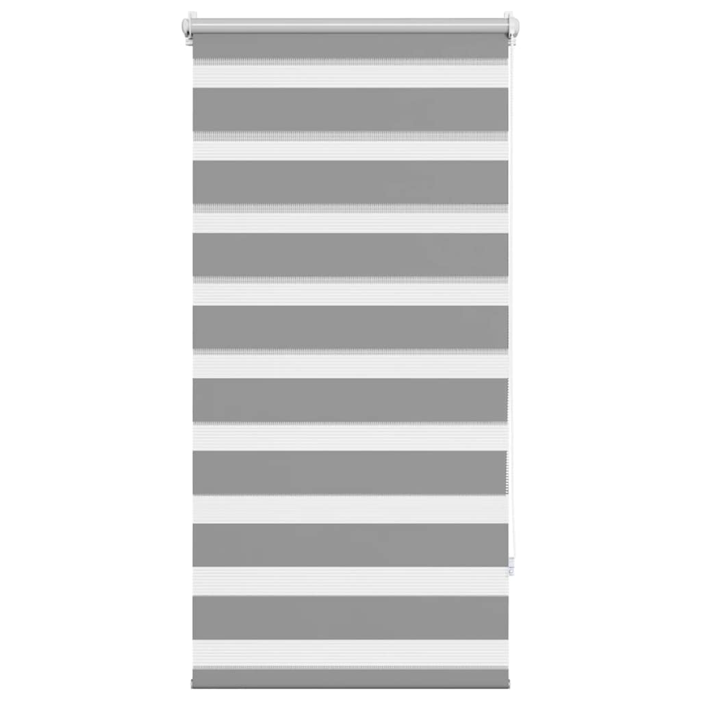 vidaXL Zebra blind 60,9x120 cm Fabric Width 56,7 cm grey