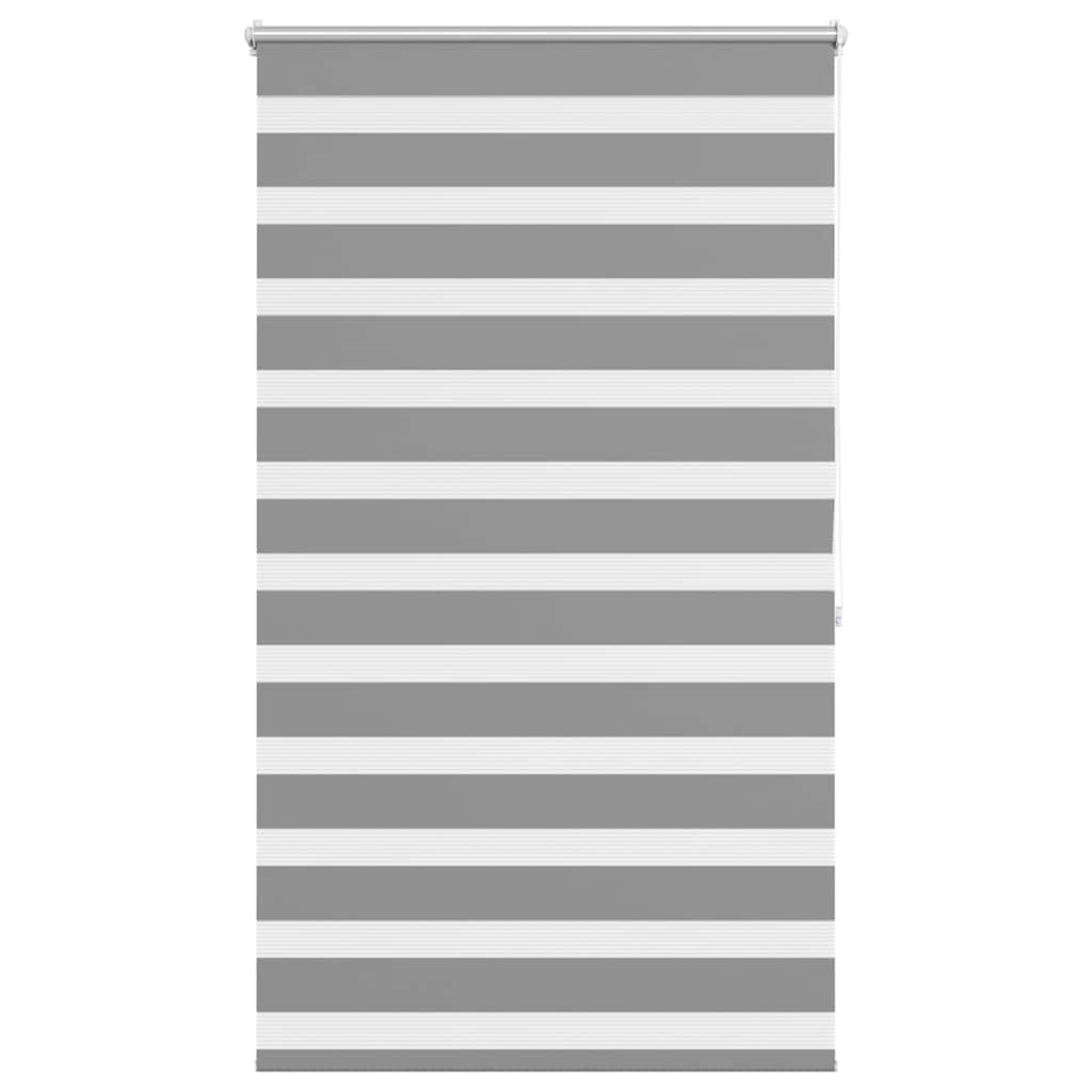 vidaXL Zebra blind 80,9x175 cm Fabric Width 76,7 cm grey