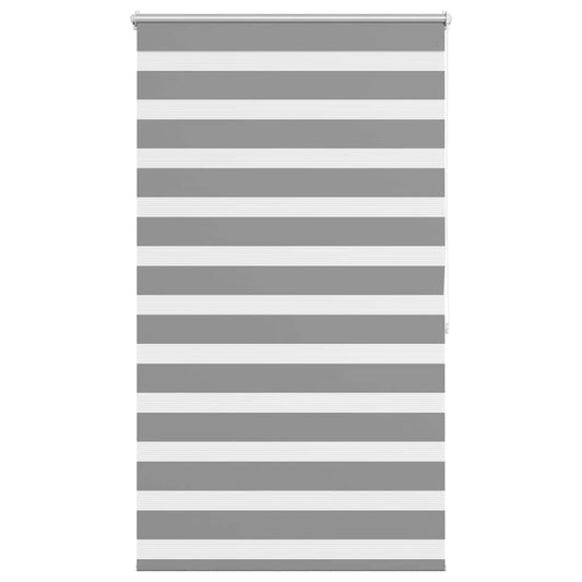 vidaXL Zebra blind 80,9x175 cm Fabric Width 76,7 cm grey