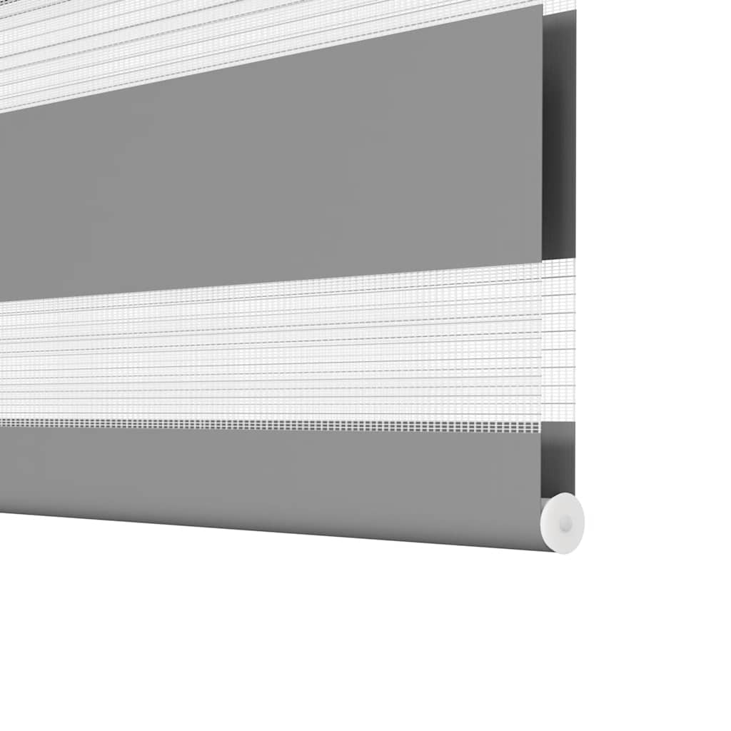 vidaXL Zebra blind 80,9x175 cm Fabric Width 76,7 cm grey