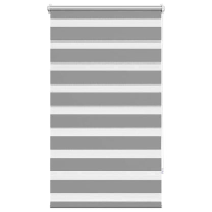 vidaXL Zebra blind 90,9x150 cm Fabric Width 86,7 cm grey
