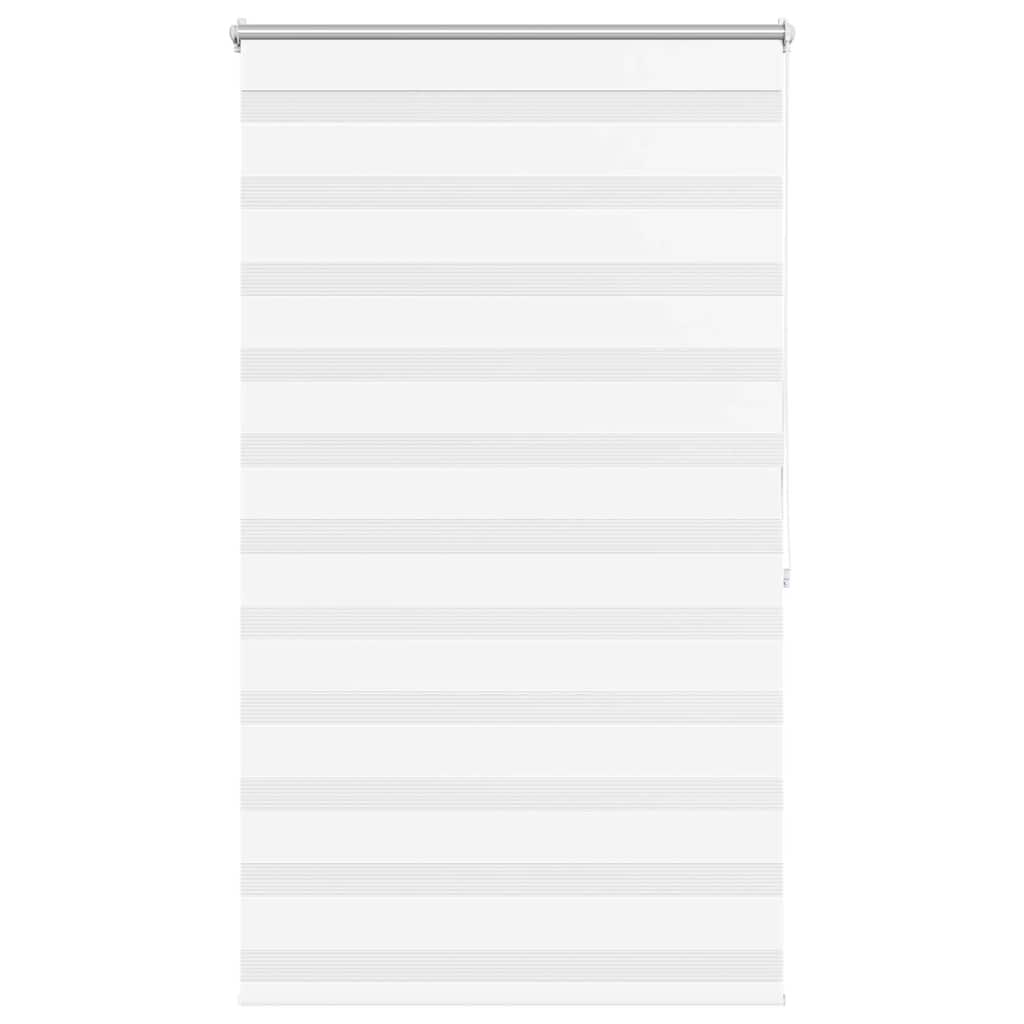 vidaXL Zebra blind 100.9x175 cm Fabric Width 96.7 cm white