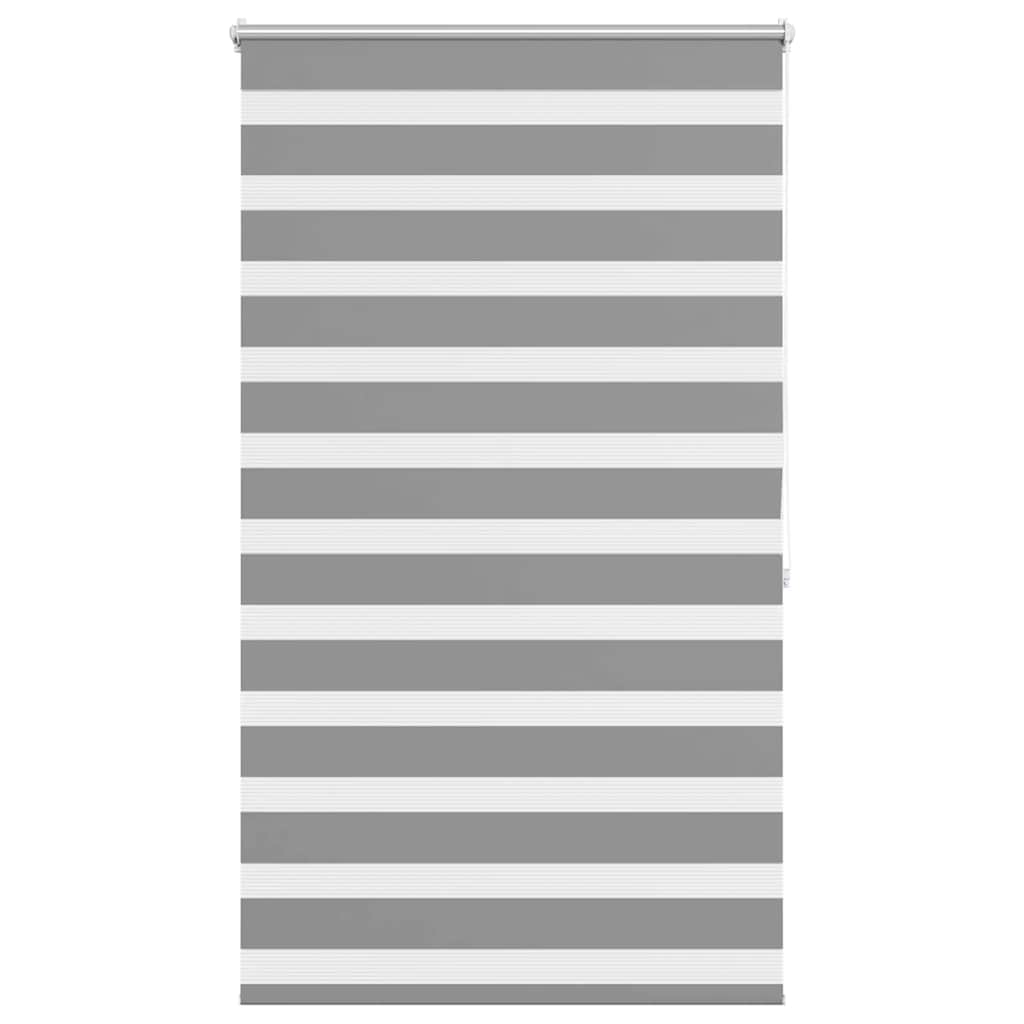 vidaXL Zebra blind 100.9x175 cm Fabric Width 96.7 cm grey