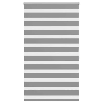 vidaXL Zebra blind 100.9x175 cm Fabric Width 96.7 cm grey