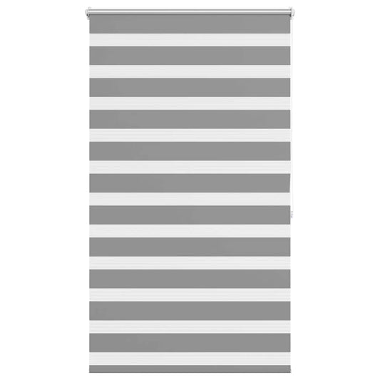 vidaXL Zebra blind 100.9x175 cm Fabric Width 96.7 cm grey