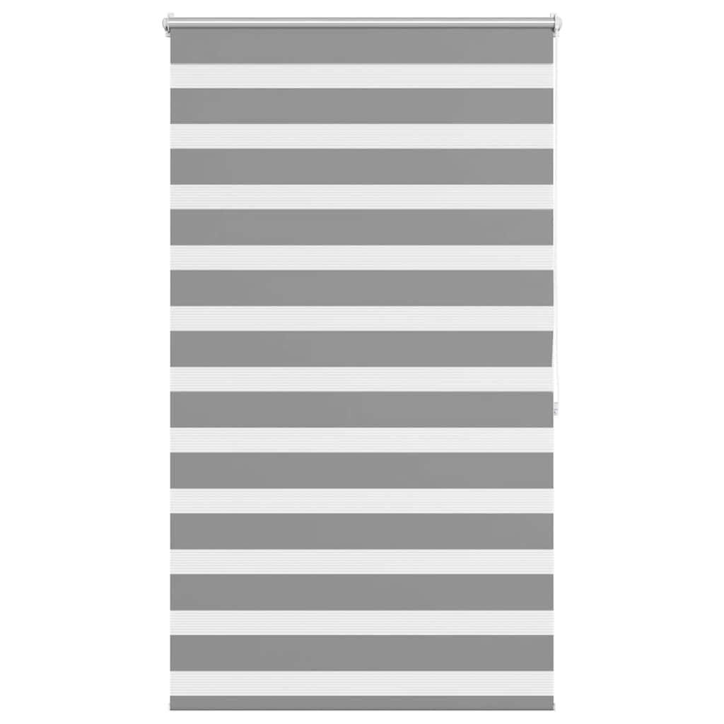 vidaXL Zebra blind 100,9x175 cm Fabric Width 96,7 cm grey