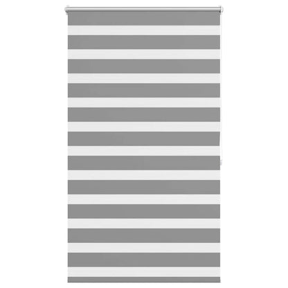 vidaXL Zebra blind 100,9x175 cm Fabric Width 96,7 cm grey