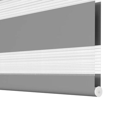 vidaXL Zebra blind 100,9x175 cm Fabric Width 96,7 cm grey