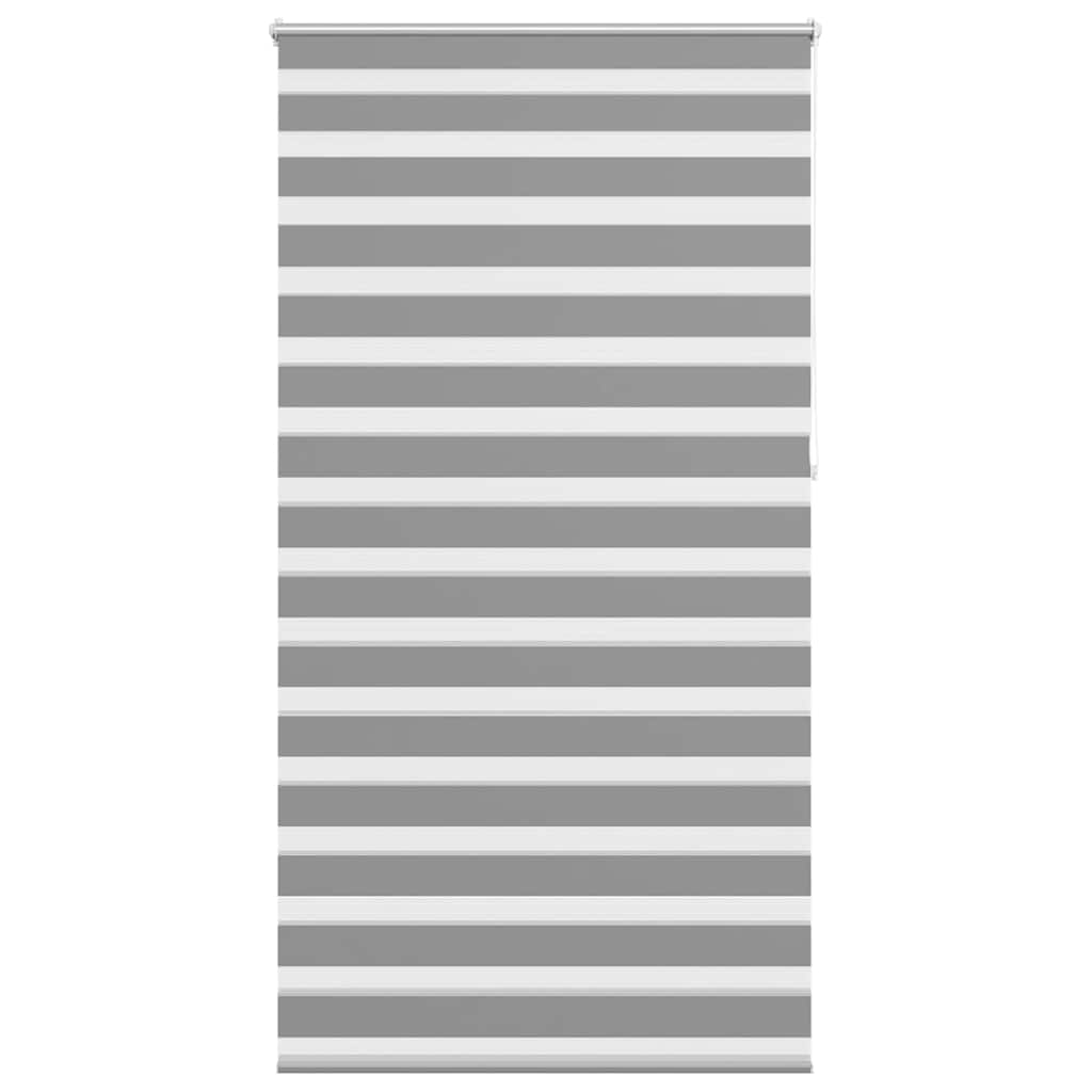 vidaXL Zebra blind 120.9x230 cm Fabric Width 116.7 cm grey