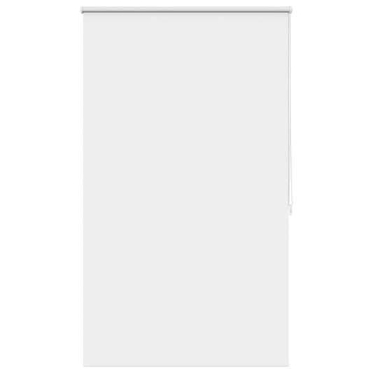 vidaXL Roller blind blackout 84,4x175 cm Fabric Width 80 cm white