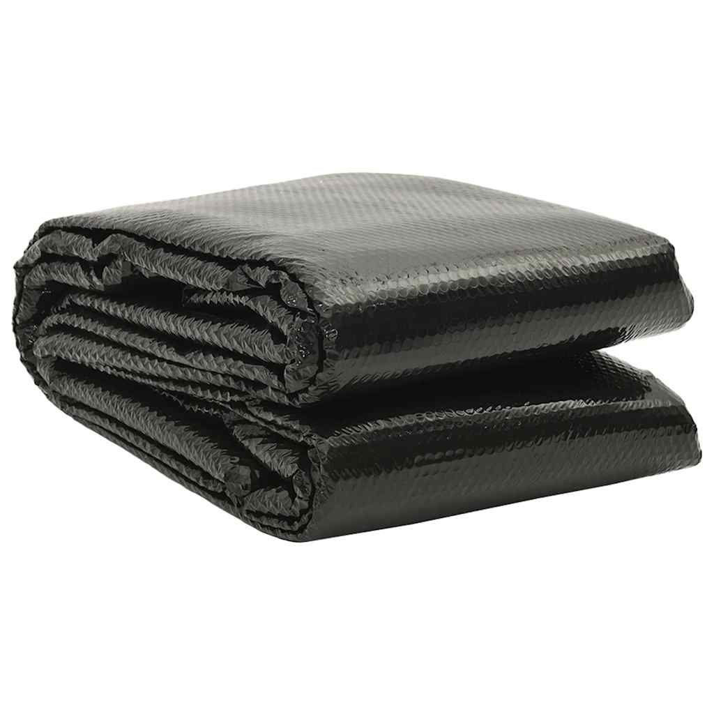 90341 Floating Rectangular PE Solar Pool Film 8 x 5 m Black