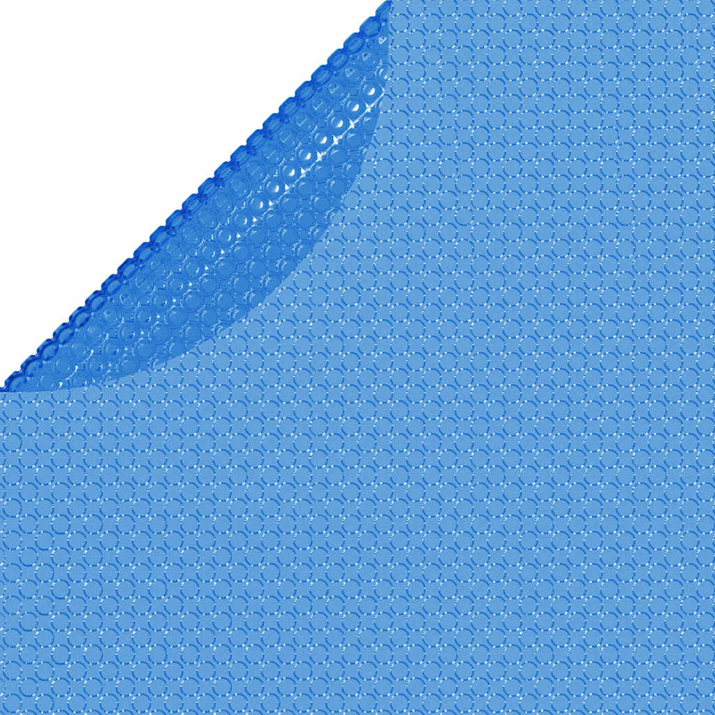 vidaXL Floating Round PE Solar Pool Film 300 cm Blue