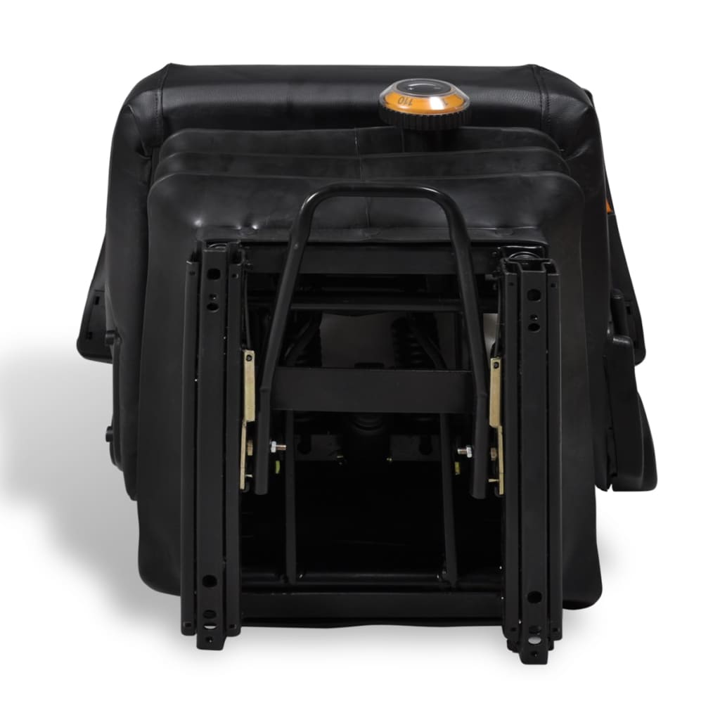 vidaXL Tractor Seat | Black | Steel | Universal fit for tractors