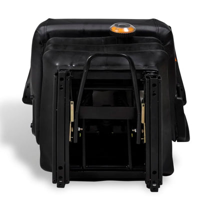 vidaXL Tractor Seat | Black | Steel | Universal fit for tractors