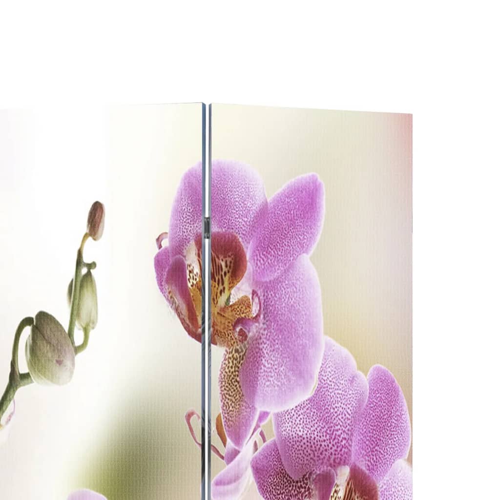 240481 vidaXL Folding Room Divider 217x170 cm Flower
