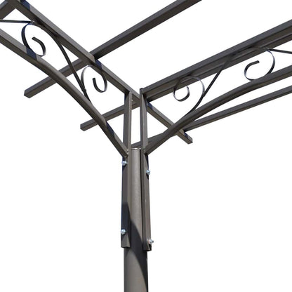 40791 Rose Arch garden arbor Steel Garden Decoration