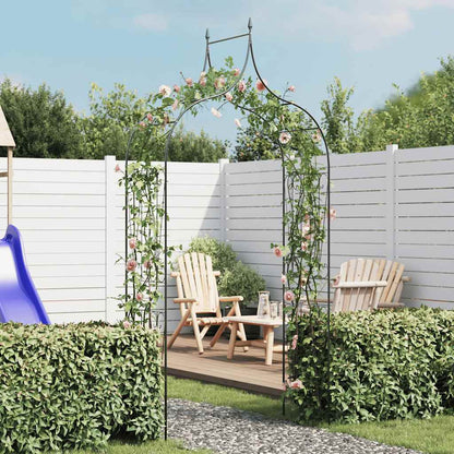 40777 Garden Arch Spike Design Climbing Plants Dark Green