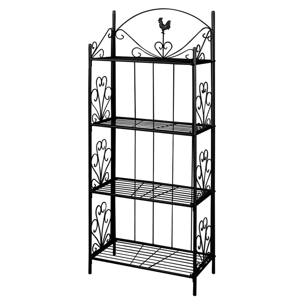 40780 Plant Rack Square Black