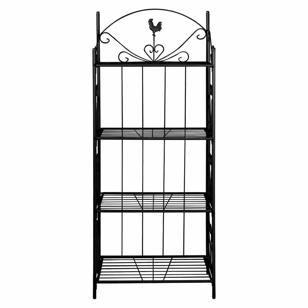40780 Plant Rack Square Black