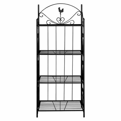 40780 Plant Rack Square Black