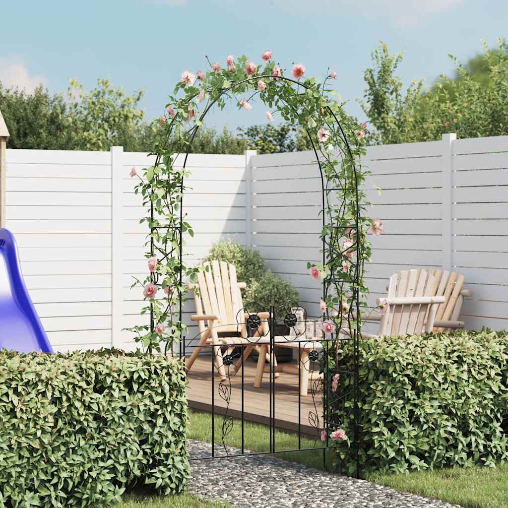 vidaXL Garden Arch Door