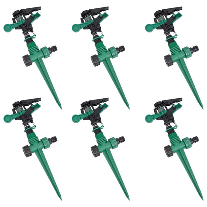vidaXL Garden Sprinkler | Green | POM (Polyoxymethylene) | Standard