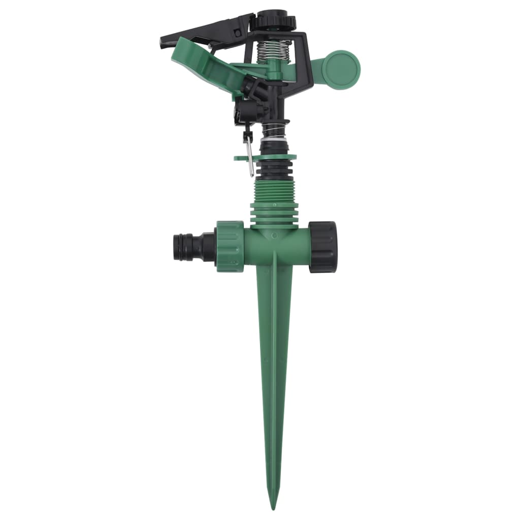 vidaXL Garden Sprinkler | Green | POM (Polyoxymethylene) | Standard