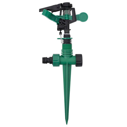 vidaXL Garden Sprinkler | Green | POM (Polyoxymethylene) | Standard