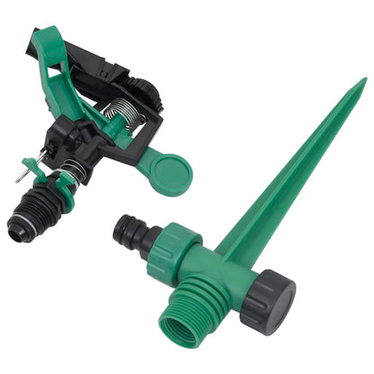 vidaXL Garden Sprinkler | Green | POM (Polyoxymethylene) | Standard