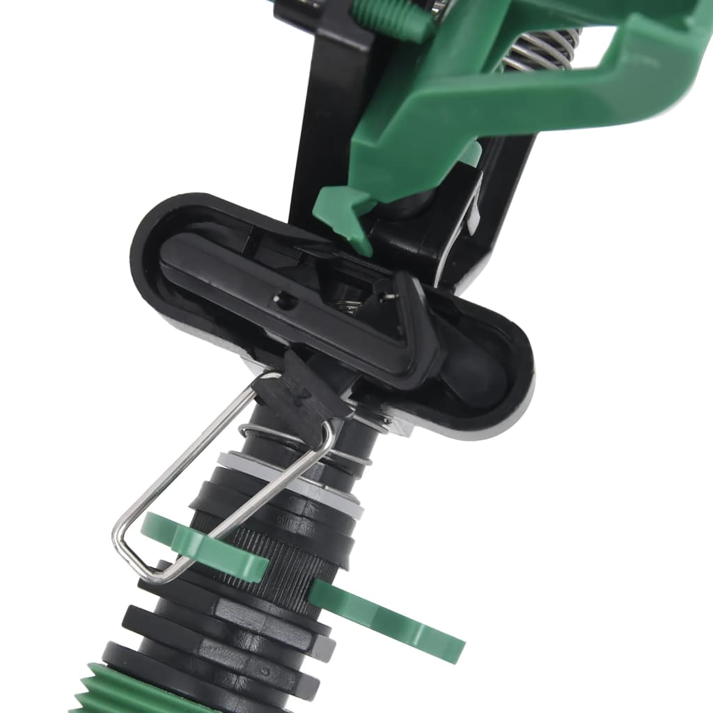 vidaXL Garden Sprinkler | Green | POM (Polyoxymethylene) | Standard