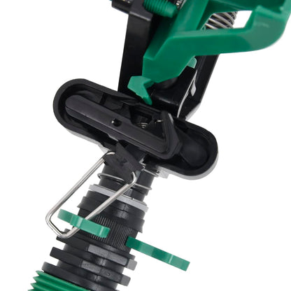 vidaXL Garden Sprinkler | Green | POM (Polyoxymethylene) | Standard