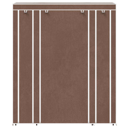 vidaXL Cabinet | Brown | Non-woven fabric, Iron | Medium | Collapsible