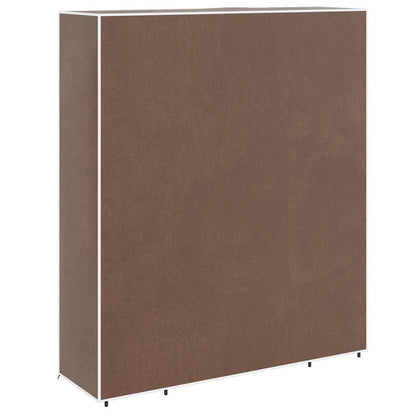 vidaXL Cabinet | Brown | Non-woven fabric, Iron | Medium | Collapsible