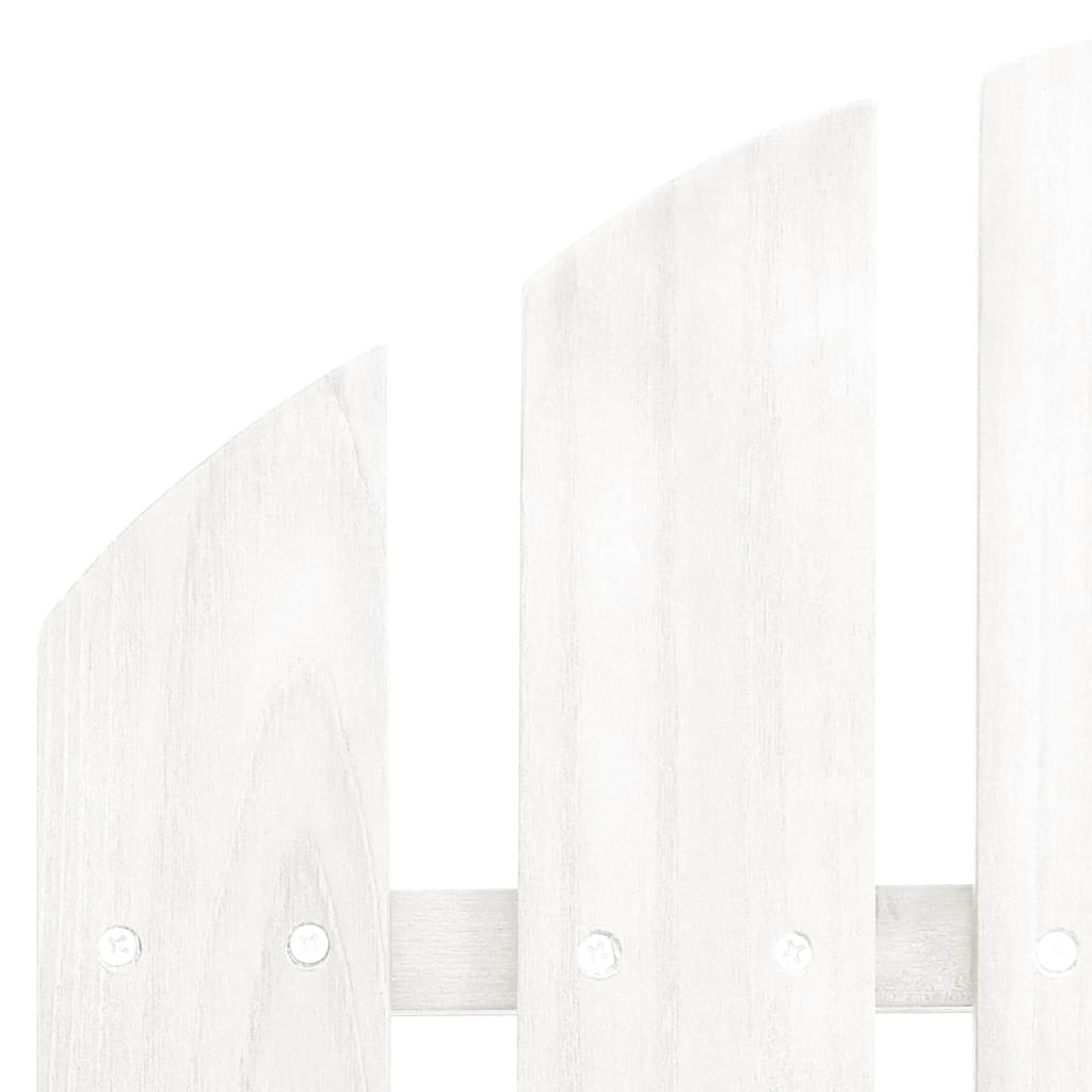 vidaXL Garden Rocking Chair | White | Hardwood | Medium | Garden Rocking Chair